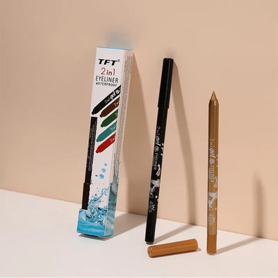 Waterproof 2 In 1 Gelpotlood Eyeliner